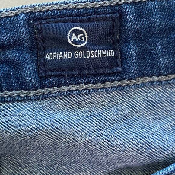 AG Adriano Goldschmied the Legging Super Skinny Jeans Size 30 EUC Low Rise Blue - Picture 5 of 9